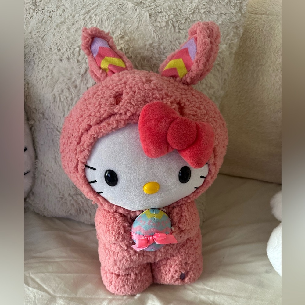 Hello Kitty Easter Side Stepper Greeter plush